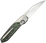 WE Knife Brr15 Bolster Lock Jungle Edition - M390 Wharncliffe Blade And Titanium Handle by We Knife Co Ltd
