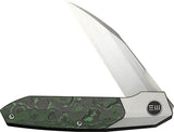 WE Knife Brr15 Bolster Lock Jungle Edition - M390 Wharncliffe Blade And Titanium Handle by We Knife Co Ltd