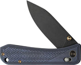 We Knife Bougie Banter Crossbar Lock WE24009-1 - S45VN Blade And Blue Titanium Handle For EDC Enthusiasts by We Knife Co Ltd
