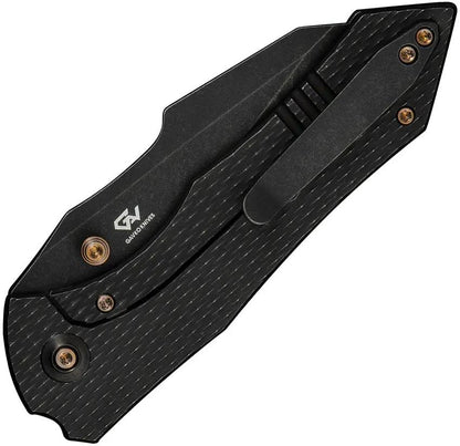 We Knife Co High-Fin XL Framelock - CPM-20CV Reverse Tanto EDC Knife For Collectors by We Knife Co Ltd
