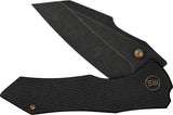 We Knife Co High-Fin XL Framelock - CPM-20CV Reverse Tanto EDC Knife For Collectors by We Knife Co Ltd