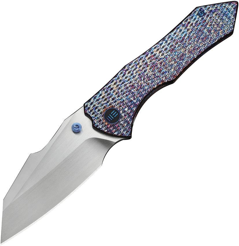 We Knife Co Ltd High-Fin XL Framelock Flame WE24010-5 by We Knife Co Ltd