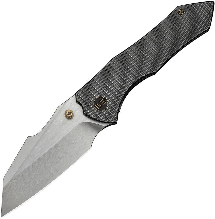We Knife Co Ltd High-Fin XL Framelock Gray WE24010-6 by We Knife Co Ltd