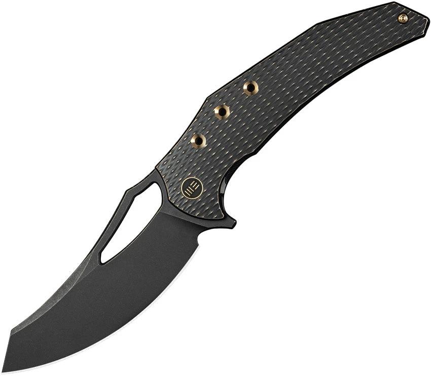 We Knife Co Ltd Epaulette Framelock Black WE24024-1 by We Knife Co Ltd