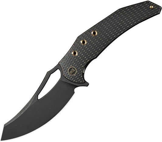 We Knife Co Ltd Epaulette Framelock Black WE24024-1 by We Knife Co Ltd