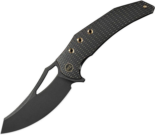 We Knife Co Ltd Epaulette Framelock Black WE24024-1 by We Knife Co Ltd