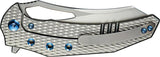 We Knife Co Epaulette Framelock M390 Bead Blast Titanium EDC Knife WE24024 3 - Premium Blade And Titanium Handle For EDC by We Knife Co Ltd