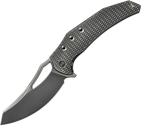 We Knife Co Ltd Epaulette Framelock Gray WE24024-4 by We Knife Co Ltd