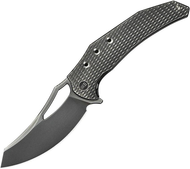 We Knife Co Ltd Epaulette Framelock Gray WE24024-4 by We Knife Co Ltd