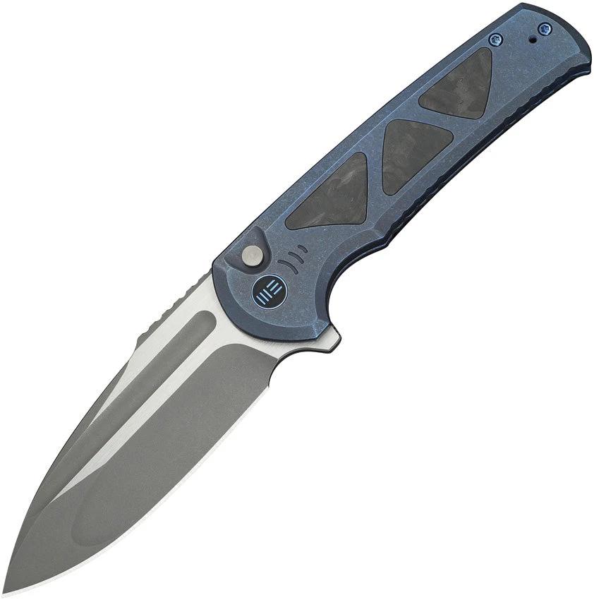 We Knife Co Ltd Sylox Button Lock Blue WE24027-2 by We Knife Co Ltd