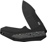 WE Knife Coral Framelock Folding Knife - Premium CPM 20CV Blade With Titanium Framelock And Carbon Fiber Inlay For EDC by We Knife Co Ltd