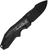 WE Knife Coral Framelock Folding Knife - Premium CPM 20CV Blade With Titanium Framelock And Carbon Fiber Inlay For EDC by We Knife Co Ltd