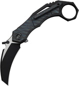 We Knife Co Ltd Tayra Framelock Flame WE24069-4 by We Knife Co Ltd