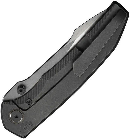 We Knife Ryson Framelock EDC Knife - Premium M390 Harpoon Blade With Titanium Gray Handle by We Knife Co Ltd