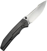 We Knife Ryson Framelock EDC Knife - Premium M390 Harpoon Blade With Titanium Gray Handle by We Knife Co Ltd