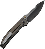 WE Knife Ryson Framelock - Bronze Titanium Handle With M390 Harpoon Blade For Elite EDC by We Knife Co Ltd