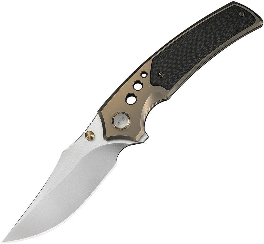 We Knife Co Ltd Skynix Bolster Lock Twill CF WE24087-3 by We Knife Co Ltd