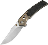 We Knife Co Ltd Skynix Bolster Lock Twill CF WE24087-3 by We Knife Co Ltd