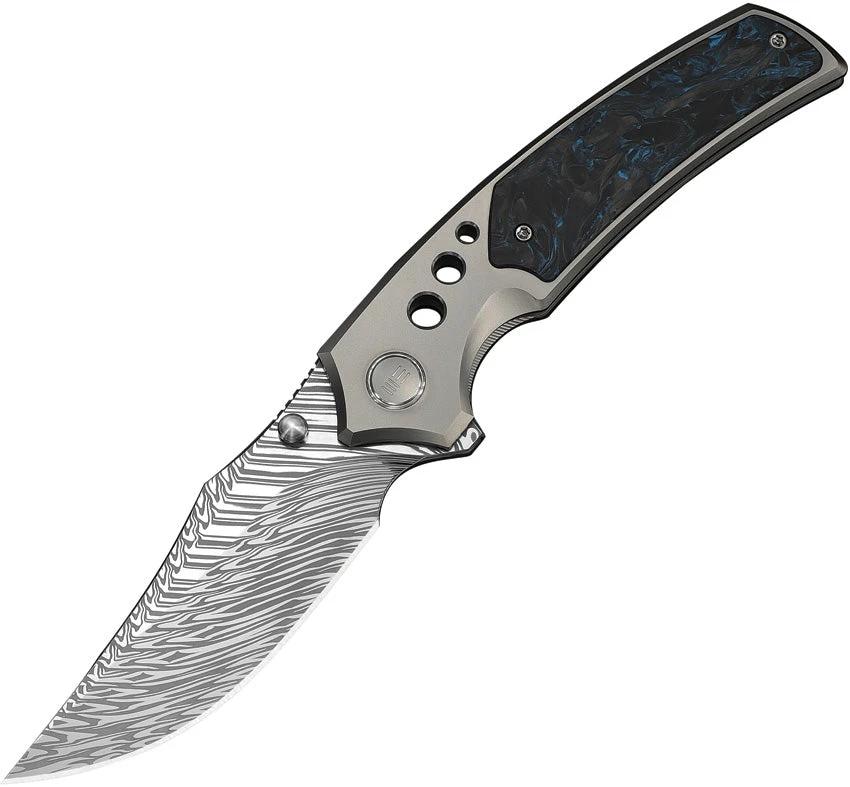 We Knife Co Ltd Skynix Bolster Lock Blue CF WE24087-DS1 by We Knife Co Ltd