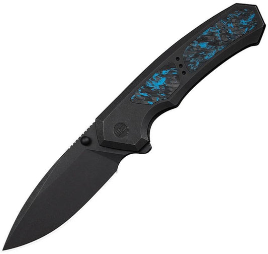 We Knife Co Ltd Corwyn Framelock Blk/Blue CF WE24088-1 by We Knife Co Ltd