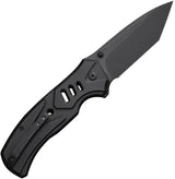 We Knife Zentron Button Lock Folding Knife - Premium M390 Blade Black Titanium Handle For EDC Enthusiasts by We Knife Co Ltd