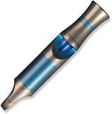 We Knife Co Ltd Titanium Whistle Blue Cord A-05BP by We Knife Co Ltd