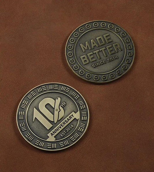 WE Knife WECOIN 10th Anniversary Commemorative Coin - Exclusive Free Gift For Knife Enthusiasts by We Knife Co Ltd