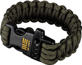 We Knife Paracord Bracelet OD Green Plastic Clasp 118.11 Ft Cord 9.88 Inches Free With WE Or Civivi Knife Purchase by We Knife Co Ltd