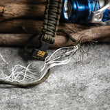 WE Knife Paracord Bracelet OD Green 9.88 Inch - 118.11 Ft Paracord Survival Cord Free With Knife Purchase by We Knife Co Ltd