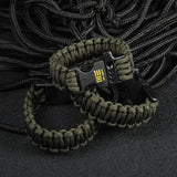 WE Knife Paracord Bracelet OD Green 9.88 Inch - 118.11 Ft Paracord Survival Cord Free With Knife Purchase by We Knife Co Ltd