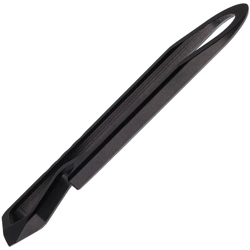 Wesn Goods Pry Tool Black WESN13-2 - Titanium Construction With Bottle Opener And Screwdriver Tip by Wesn Goods