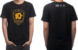 WE Knife T Shirt - Black 2XL Premium Tee With Gold Front Logo For Knife Enthusiasts by We Knife Co Ltd