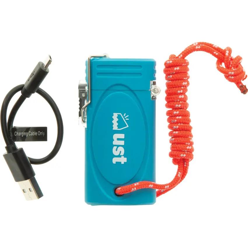 UST TekFire Pro Flameless Arc Lighter USB Rechargeable Windproof For Outdoor Camping by UST