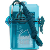 UST Learn and Live Outdoor Skills Kit With Knot Tying Cards Wayfinding Cards Fire Building Cards In Watertight Case by UST
