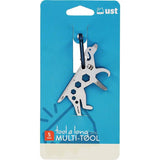 UST Tool A Long Multi Tool 3 Inch Stainless Dog Shaped With Carabiner Ruler File Hex Driver Bottle Opener For Campers by UST