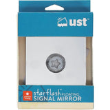 UST Star Flash Signal Mirror Unbreakable Lexan Floats For Outdoor Adventurers And Survivalists by UST