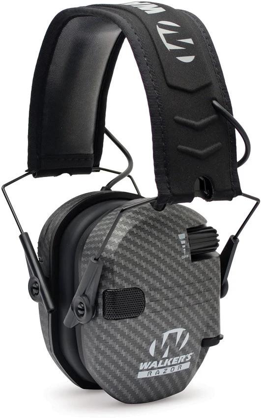 Walker's Razor Slim Electronic Muffs CF GWP-RSEM-CARB by Walker's