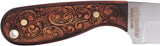 Whiteknuckler Brand Classic M3 Leatherwood M3-030102 - 7.5 Inch Overall 154CM Blade Leatherwood Handle Belt Sheath by Whiteknuckler Brand
