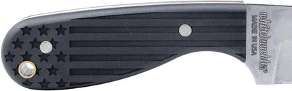 Whiteknuckler Brand Classic M3 Fixed Blade Patriot M3-070101 - 3.5 Inch 154CM Blade With American Flag Handle by Whiteknuckler Brand