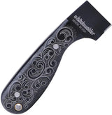 Whiteknuckler Brand Classic M3 Fixed Blade Argento M3-090101 - Full Tang 3.5 Inch Black 154CM Blade by Whiteknuckler Brand