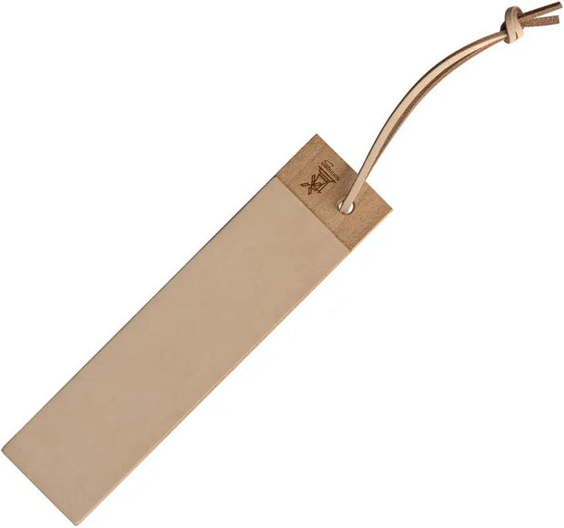 Windmuhlenmesser Honing Strop Large 0134-180-01 - Double Sided Cowhide Honing Surface With Copper Beech Wood Base by Windmuhlenmesser