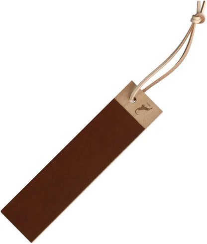 Windmuhlenmesser Honing Strop Large 0134-180-01 - Double Sided Cowhide Honing Surface With Copper Beech Wood Base by Windmuhlenmesser