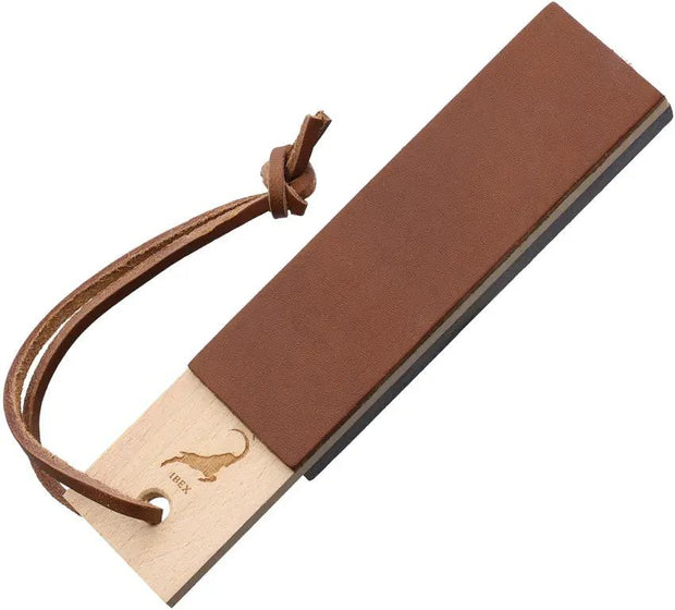Windmuhlenmesser Stone Strop 136-130-01P - Dual Side Pyrenees Stone and Cowhide Surface for Sharpening by Windmuhlenmesser