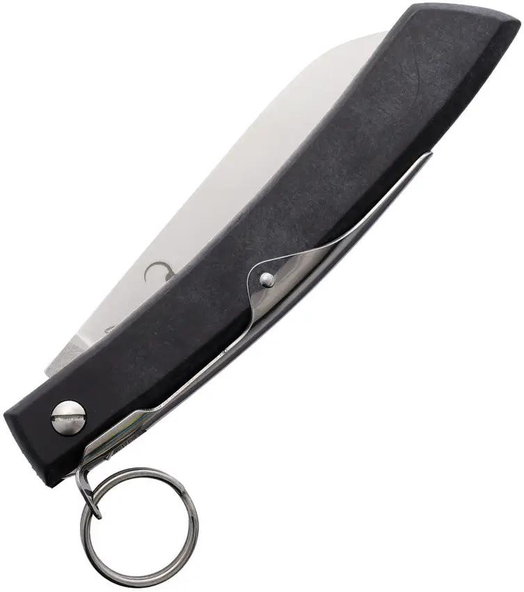 Windmuhlenmesser IBEX 100mm Ratchet Lock Knife - Satin 1.4116 Stainless Sheepsfoot Blade With POM Handle by Windmuhlenmesser
