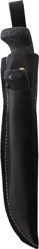 Wood Jewel Big Double Fixed Blade Set - Carbon Steel Blades 5.75 Inch and 3.63 Inch With Black Plywood Handles by Wood Jewel