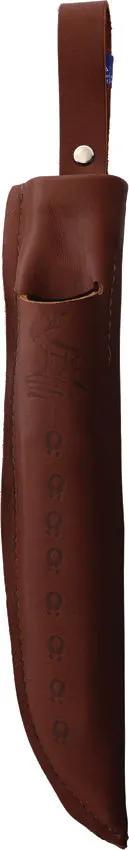Wood Jewel Big Double Fixed Blade Set 23KI - Carbon Steel Blades With Curly Birch Handles And Reindeer Horn Pommel by Wood Jewel