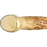 Wood Jewel Bearleuku Fixed Blade Knife - Curly Birch Handle Carbon Steel Blade Quality Craftsmanship by Wood Jewel