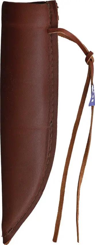 Wood Jewel Mushroom Knife 92S - Curly Birch Handle And Leather Belt Sheath Included by Wood Jewel