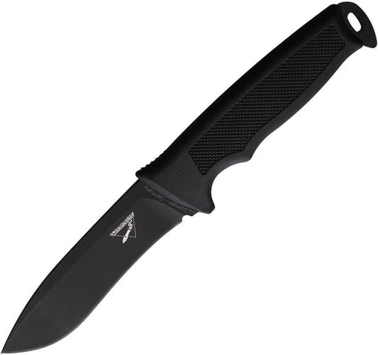 Waffentechnik Buddy I Fixed Blade Black BUDDY 1-MIL-BL by Waffentechnik