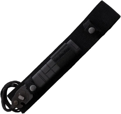 Waffentechnik B2K Combat Knife Black - 7.13in Black Coated Stainless Clip Point Blade With Nylon Handle And Guard by Waffentechnik
